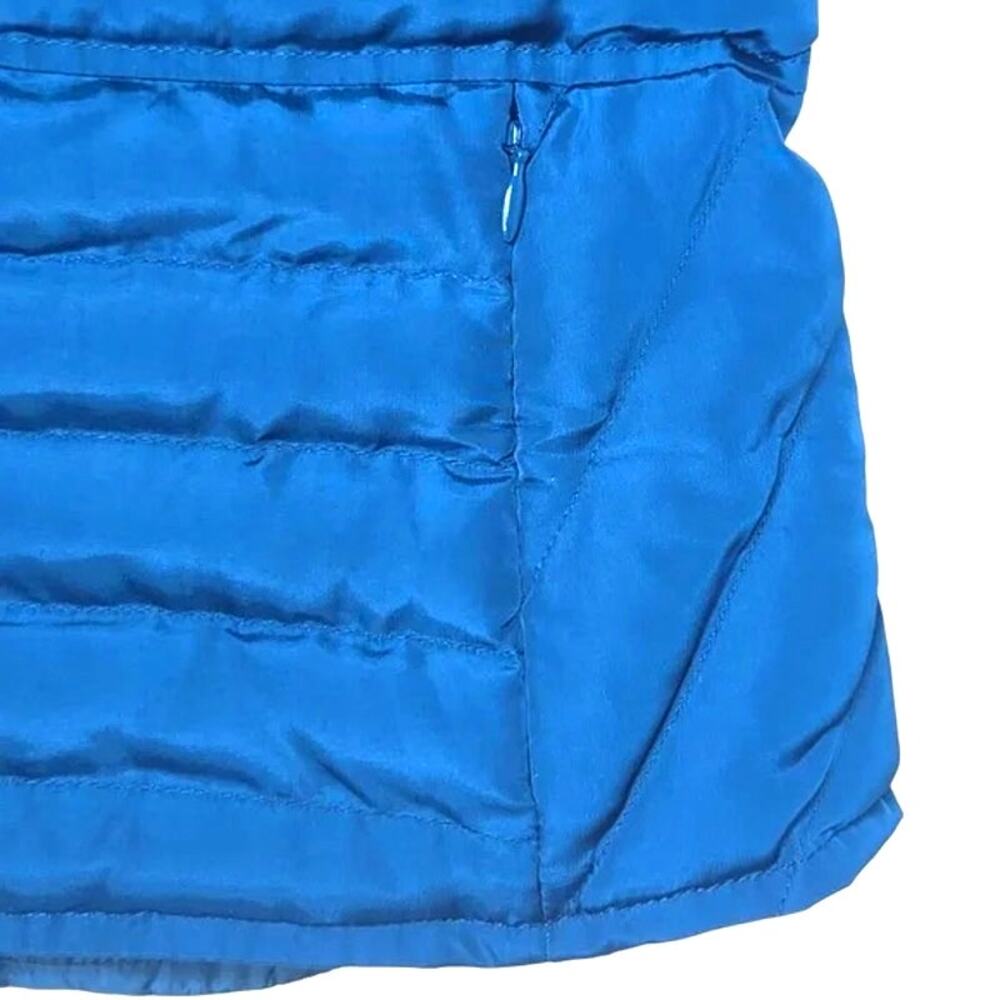 LOFT Peacock Blue Quilted Puffer Vest Size XS 💙💎💙 - Picture 10 of 15